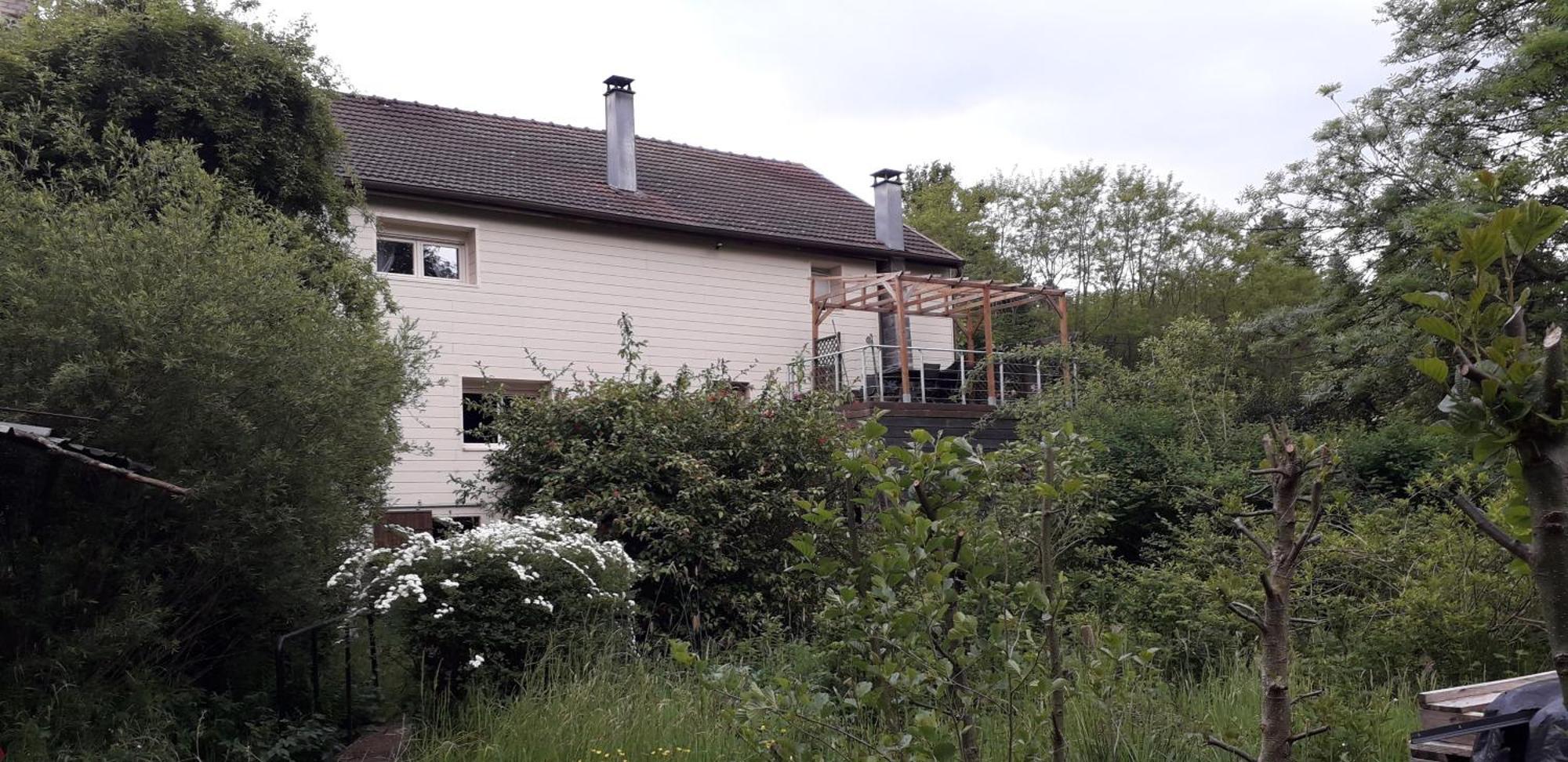 Bed and Breakfast Au Val Des Meuris Taintrux Exterior foto